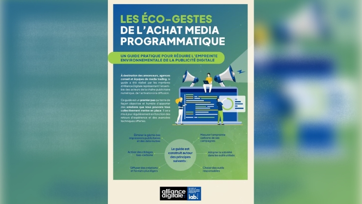 Alliance Digitale publie un guide sur les Eco-Gestes de l’achat média programmatique